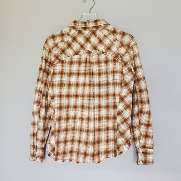 Urban Outfitters BDG Brixton Plaid Flannel Oversized Button Down Shirt - Picture 5 of 12